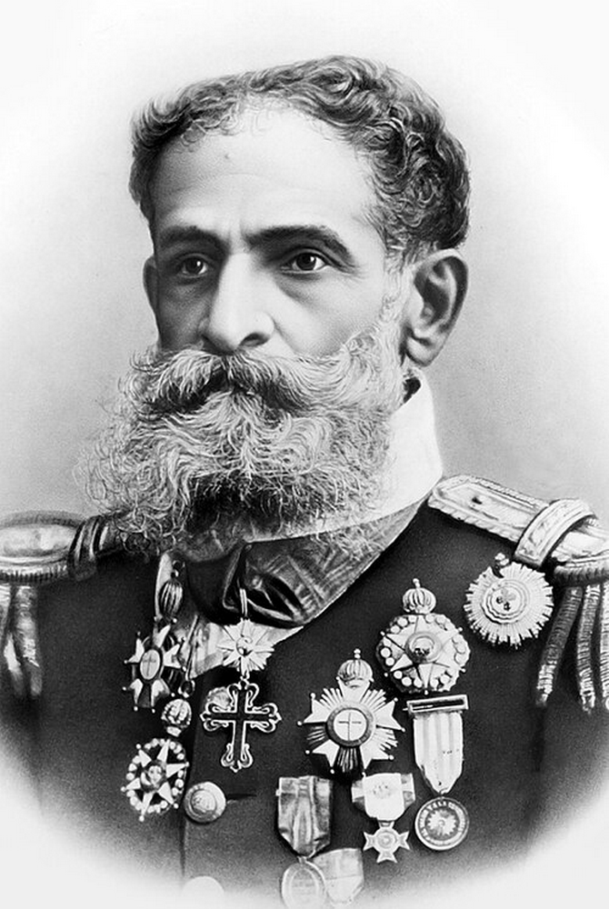 Manuel Deodoro da Fonseca, presidente do Brasil de 1889 a 1891 – Galeria dos Presidentes da República. Domínio Público